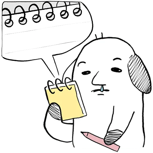 📔 Стикер «Пчих Без Текста» для Telegram