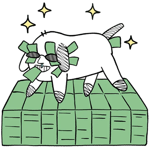 🤑 Стикер «Пчих Без Текста» для Telegram