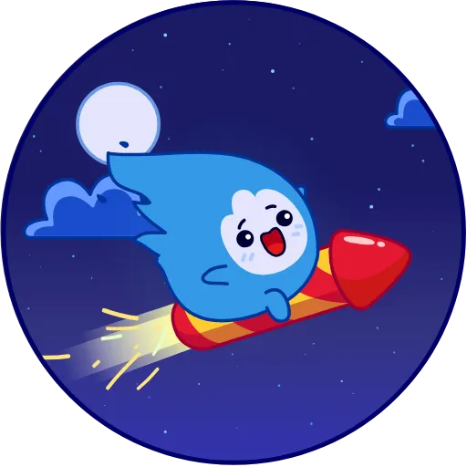 🚀 Эмодзи «Искорка» для Telegram