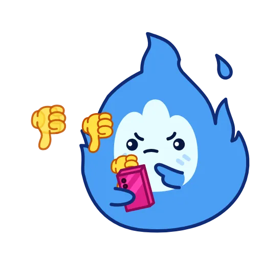 👎 Эмодзи «Искорка» для Telegram
