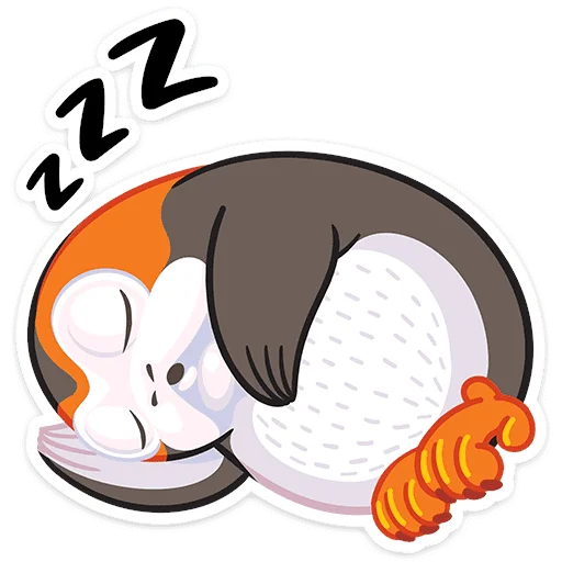 😴 Стикер «Порги» для Telegram