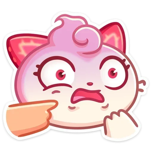 😱 Стикер «Клубничка Душечка» для Telegram