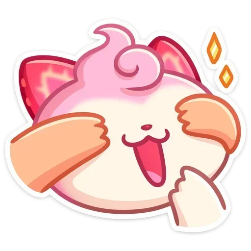 🙈 Стикер «Клубничка Душечка» для Telegram