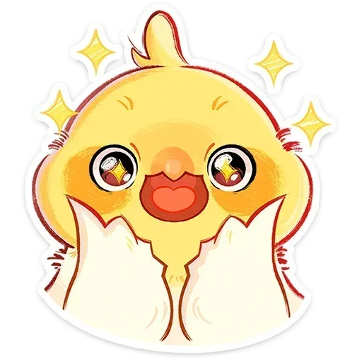 🤩 Стикер «Лучик» для Telegram