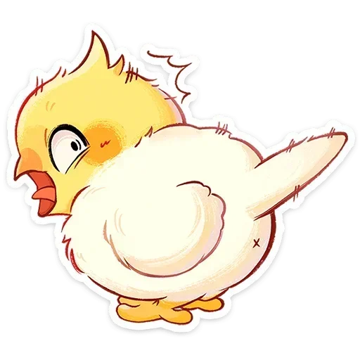 😱 Стикер «Лучик» для Telegram