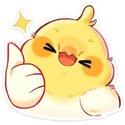 👍 Стикер «Лучик» для Telegram