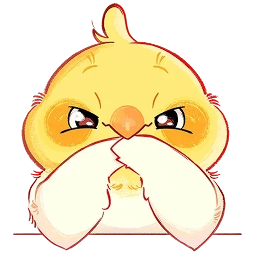 😈 Стикер «Лучик Без Текста» для Telegram