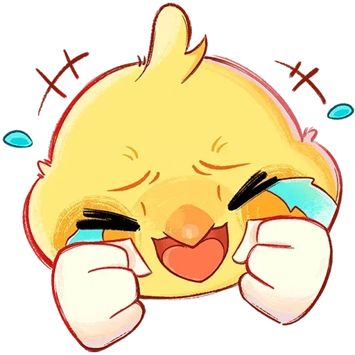 😭 Стикер «Лучик Без Текста» для Telegram