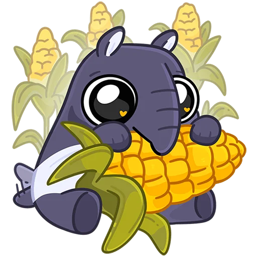 🌽 Стикер «Топаз Без Текста» для Telegram