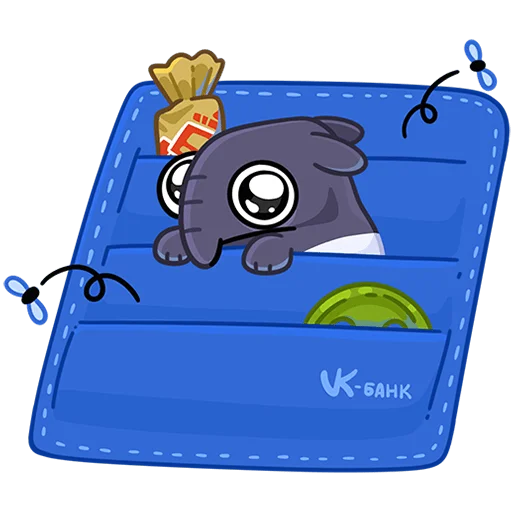 👛 Стикер «Топаз Без Текста» для Telegram