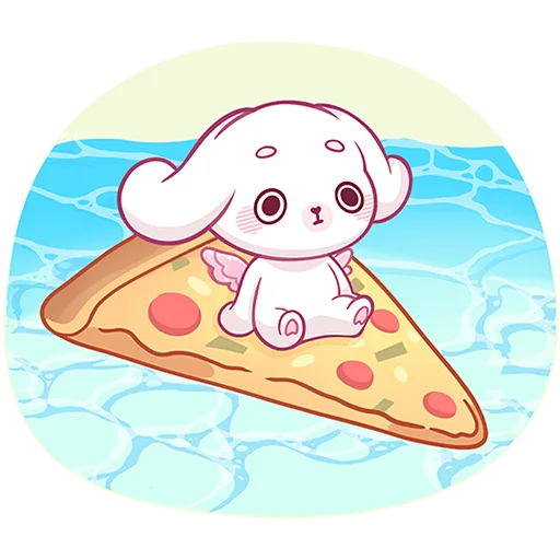 🍕 Стикер «Виви без текста» для Telegram