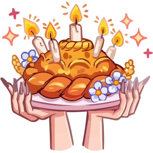🎂 Эмодзи «Яга Константиновна» для Telegram