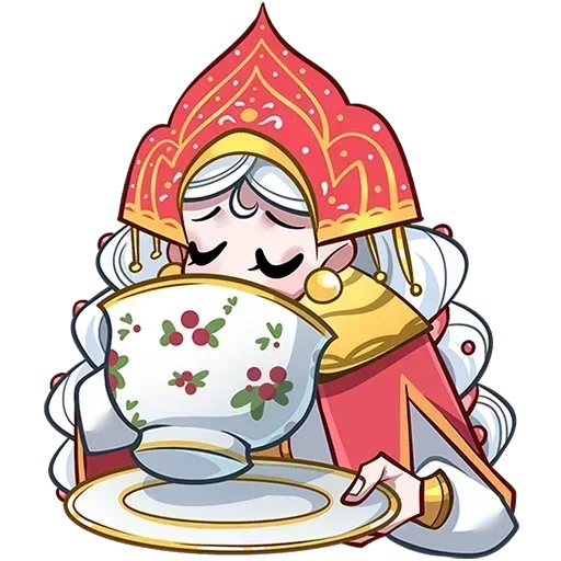 ☕ Стикер «Яснослава Без Текста» для Telegram