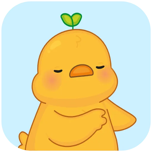 🫥 Стикер «Желточек» для Telegram