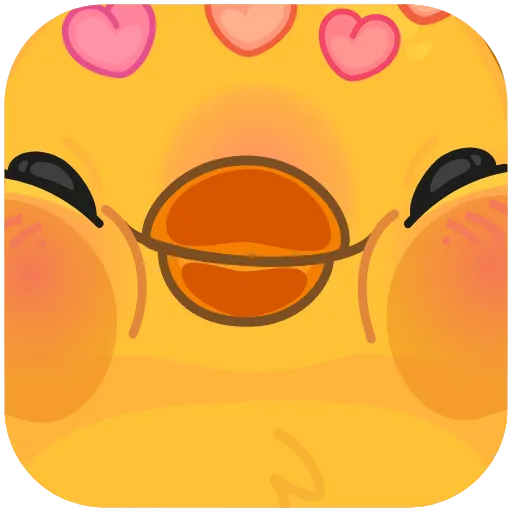 🥰 Стикер «Желточек» для Telegram