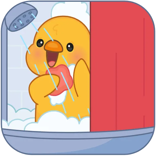 🛁 Стикер «Желточек» для Telegram
