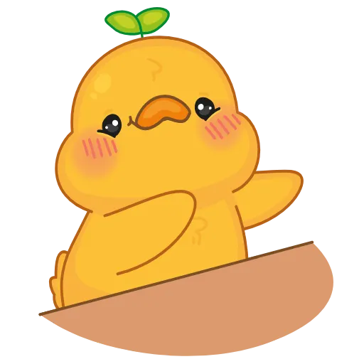 ☺️ Стикер «Желточек» для Telegram