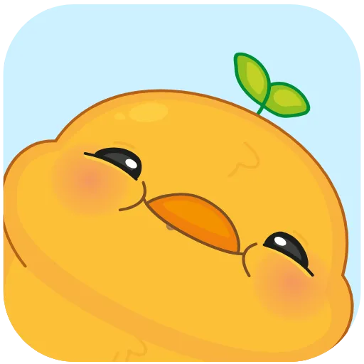 😊 Стикер «Желточек» для Telegram
