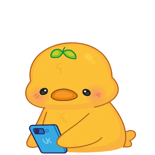 🥰 Стикер «Желточек» для Telegram