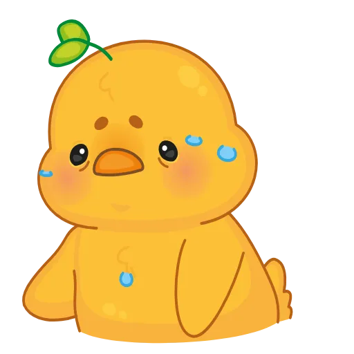 🥵 Стикер «Желточек» для Telegram