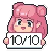 👍 Эмодзи «Yumiko» для Telegram