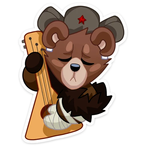🐻 Стикер «Медвежутка» для Telegram
