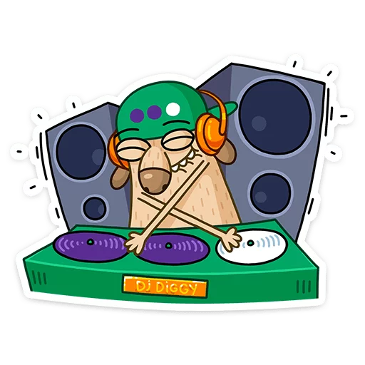 🎧 Стикер «VK Fest 2018» для Telegram