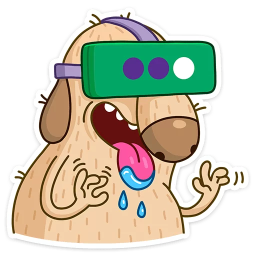 😮 Стикер «VK Fest 2018» для Telegram