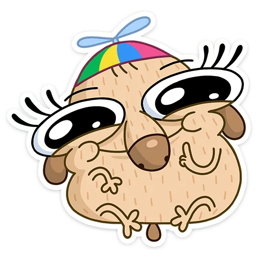👶 Стикер «VK Fest 2018» для Telegram
