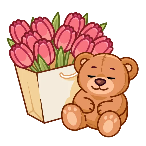🤩 Стикер «Подарки из вк» для Telegram
