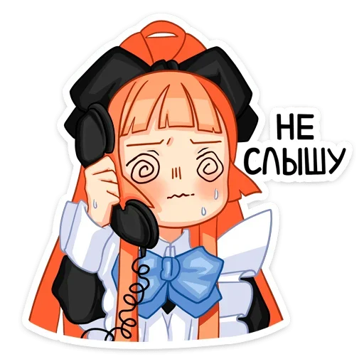 😵‍💫 Стикер «Мей» для Telegram