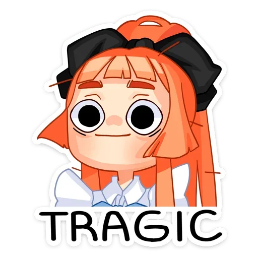 😳 Стикер «Мей» для Telegram