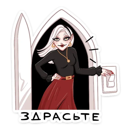 👋 Стикер «Мей» для Telegram