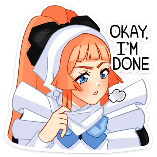 👌 Стикер «Мей» для Telegram