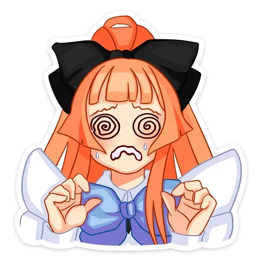 😵‍💫 Стикер «Мей» для Telegram