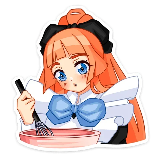 🍵 Стикер «Мей» для Telegram