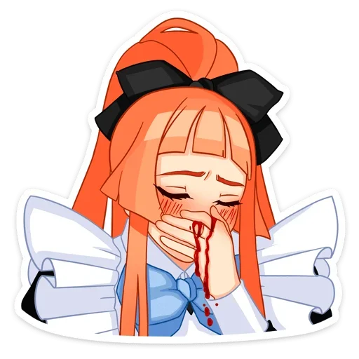 🤕 Стикер «Мей» для Telegram