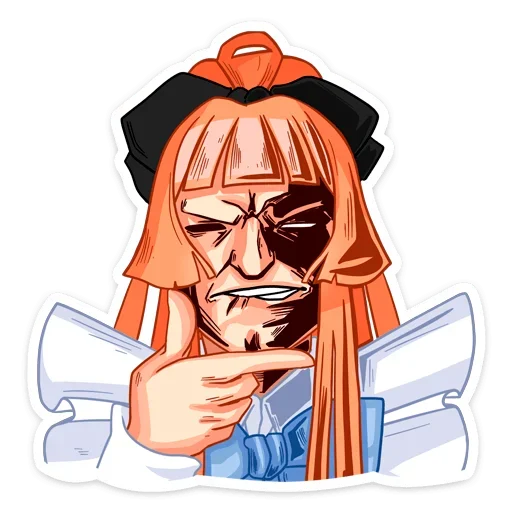 🤔 Стикер «Мей» для Telegram