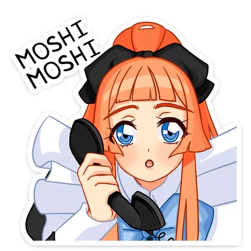 ☎ Стикер «Мей» для Telegram