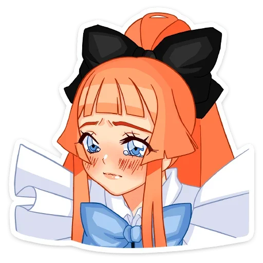 😢 Стикер «Мей» для Telegram