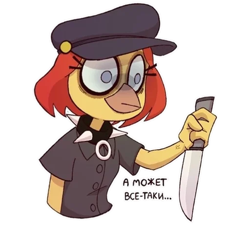 🔪 Стикер «Отклонёнки ВК» для Telegram