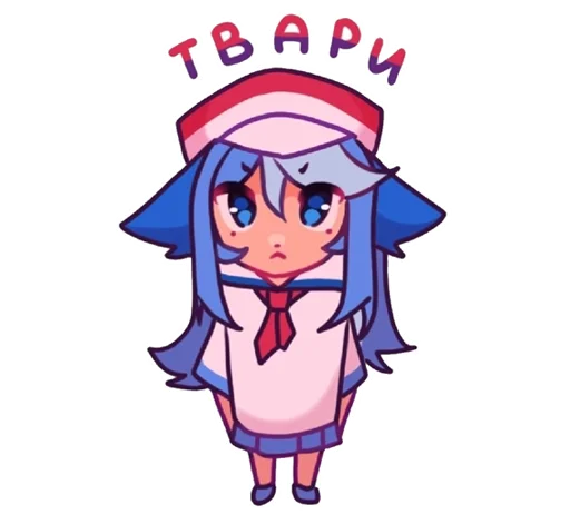 😡 Стикер «Отклонёнки ВК» для Telegram