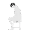 💔 Эмодзи «dead inside xyeta» для Telegram