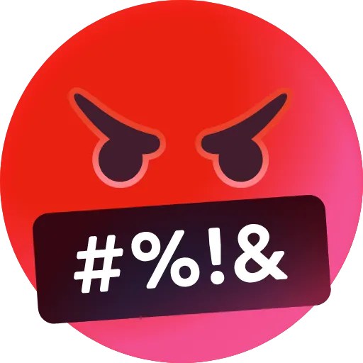 🤬 Эмодзи «ВК Реакции - эмодзи с реакциями из вк» для Telegram