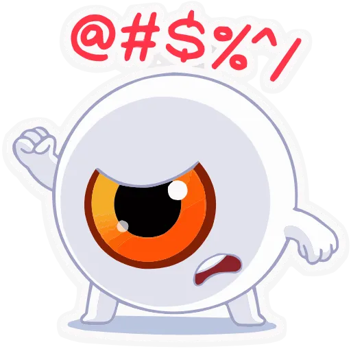 🤬 Эмодзи «Глазки» для Telegram