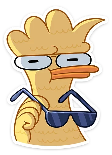 🕶 Стикер «Дигги и Зак» для Telegram