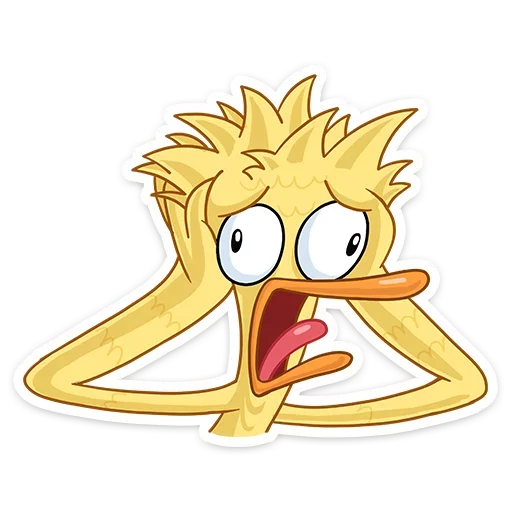 🤯 Стикер «Дигги и Зак» для Telegram