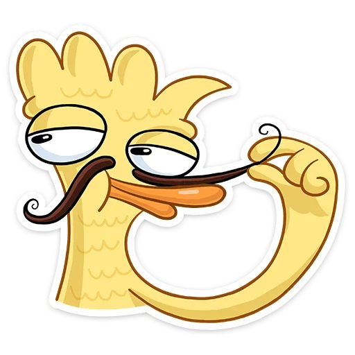 🧔 Стикер «Дигги и Зак» для Telegram