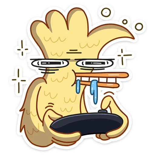 🎮 Стикер «Дигги и Зак» для Telegram