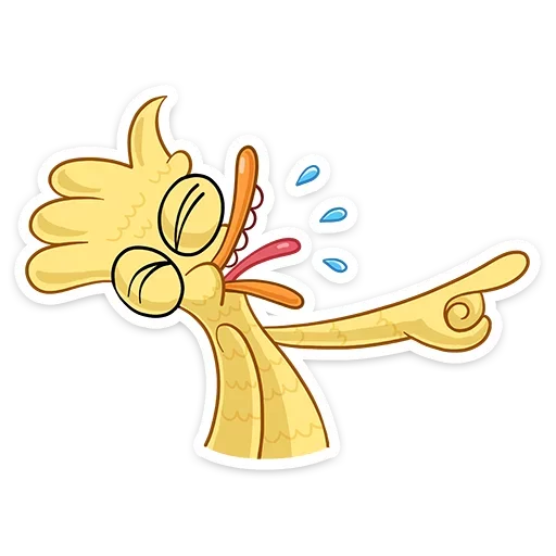 😂 Стикер «Дигги и Зак» для Telegram